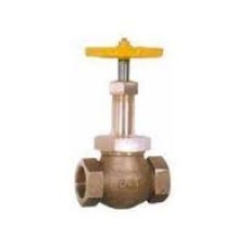 GM Gate Valve Forged Gun Metal Screwed Rising Stem ISI Marked (RMW)